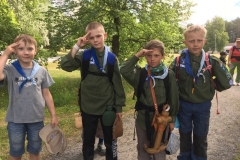 Sudenpennut ilmoittautuvat aistirastiradan rastille